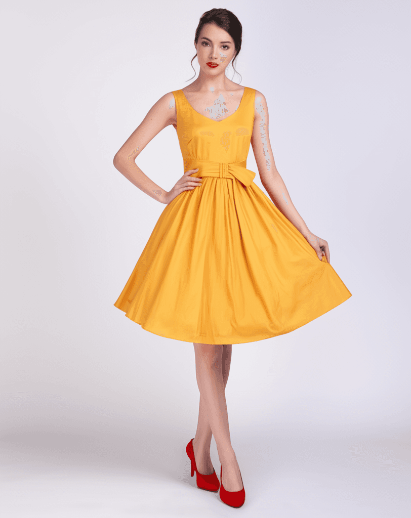 Enhanced dress photo